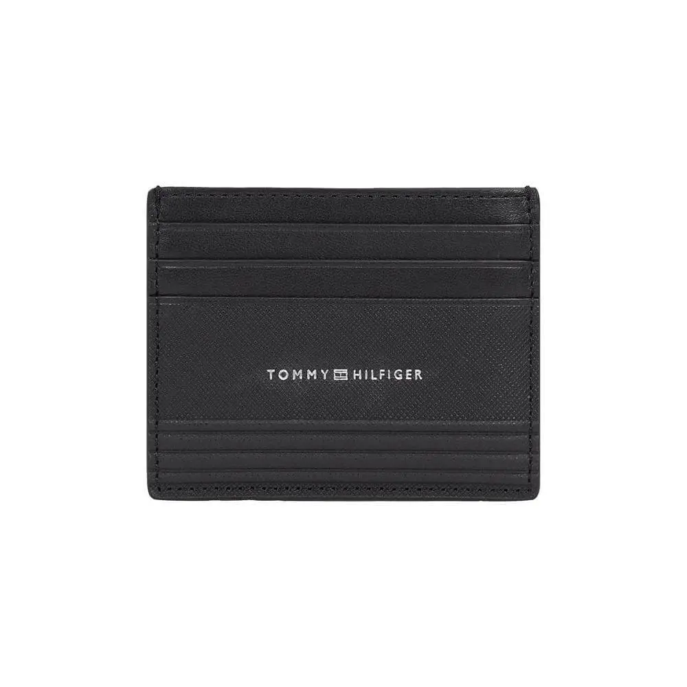 Tommy Hilfiger Black Business Credit Card Holder